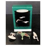 Hallmark Keepsake tiny Star Trek ornaments