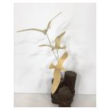 Mid Century Modern seagull sculpture