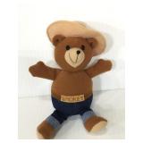 Smokey the Bear stuffed ornament
