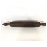 Antique wooden rolling pin