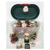 Large collection vintage Christmas ornaments