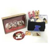 Dog lovers holiday cards & coin purse collection