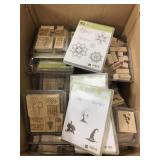 Large lot of Stampin Up stamps