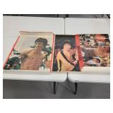 Trio of vintage Bruce Lee posters