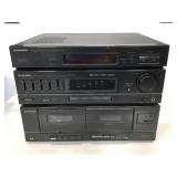 Pioneer AM/FM/ Cassette Deck amplifier stereo