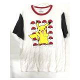 Pokémon Pikachu and pokeball T-shirt- size XL