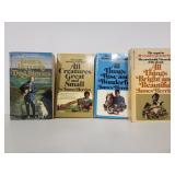 Four James Herriot paperback books