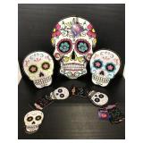 Day of the Dead sugar skull decor