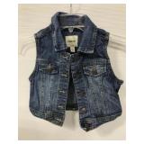 Cherokee child size small denim vest