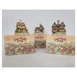 David Winter Cottages figure trio
