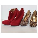 Two pairs of Mossimo size 7 evening shoes