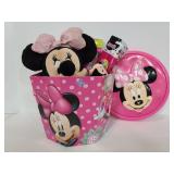 Minnie Mouse Easter basket with goodies