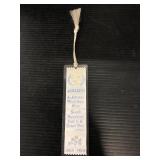 Vintage Woven Bookmarks Aquarius bookmark