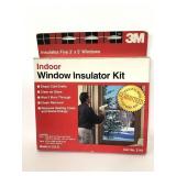 Unopened indoor window insulator kit
