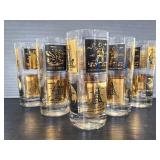 The seven world wonders glasses