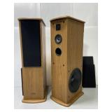 Techwood ProStudio floor speakers w/subwoofers
