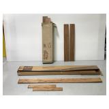 Lot of 2 boxes vintage oak hardwood flooring
