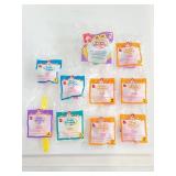 10 unopened 1994 Polly Pocket happy meal toys