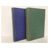 Pair of hardcover vintage books from 1950s