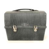 Vintage Thermos gray plastic lunch box