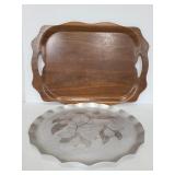 Vintage Silhouette & Overton Bentwood trays