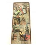 C.H. Allard vintage cork board print