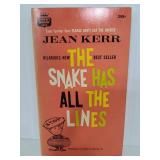 1960 The Snake Has All The Lines by Jean Kerr