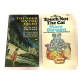 Two Mary Stewart vintage novels