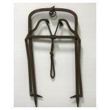 Antique primitive hay bale farm hook
