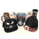 Eight assorted Star Wars tan items