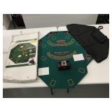 New 2 in 1 Casino table top and deck shuffler