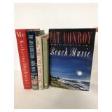 Five assorted hardcover novels