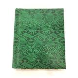 Green and black scrapbook of Michael Jackson