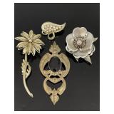 Brooch jewelry collection