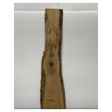 Live edge wood slab