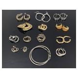 Hoop style earring collection