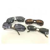 Four pairs of sunglasses