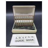 Petite metal abacus calculator