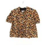 1970s flower power corduroy women