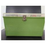 Stocked vintage sewing box