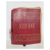 Vintage scrapbook from the 50s