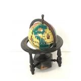Small metal globe pencil sharpener