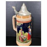 Vintage raised German beer Stein