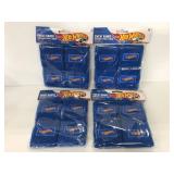 Four unopened packages of Hot Wheels sweat bands