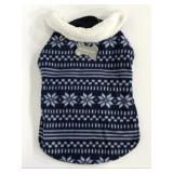 Blue pets fleece jacket