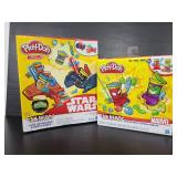 Play-doh can heads Starwars & Marvel sets