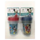 New Disney Mickey Mouse reusable sippy cups