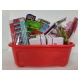 Basket of party favors