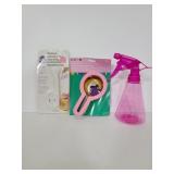 Fondant cutter, cookie cutter & spray bottle