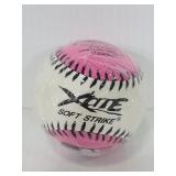 New pink Xcite soft strike baseball